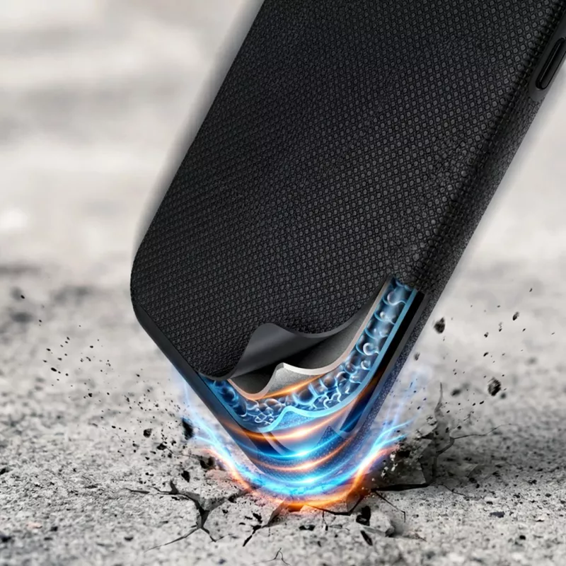 3MK Fortis MagCase per Samsung Galaxy S26 - custodia posteriore MagSafe trasparente con protezione antishock Absorber150™