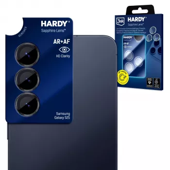 3MK PROTECTION Samsung Galaxy S25 - 3mk Hardy Saphir lente