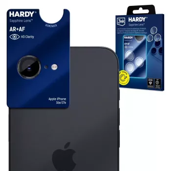 3MK PROTECTION Apple iPhone 16E/17E - 3mk Hardy Saphir lente