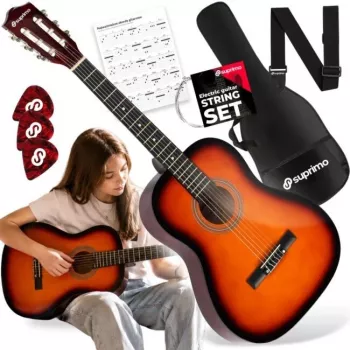 SUPRIMO CG34 SB chitarra classica 3/4 sunburst