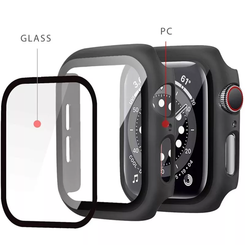 Tech-Protect Defense360 custodia per Apple Watch 4/5/6/SE/1/2/3 (40mm) nero