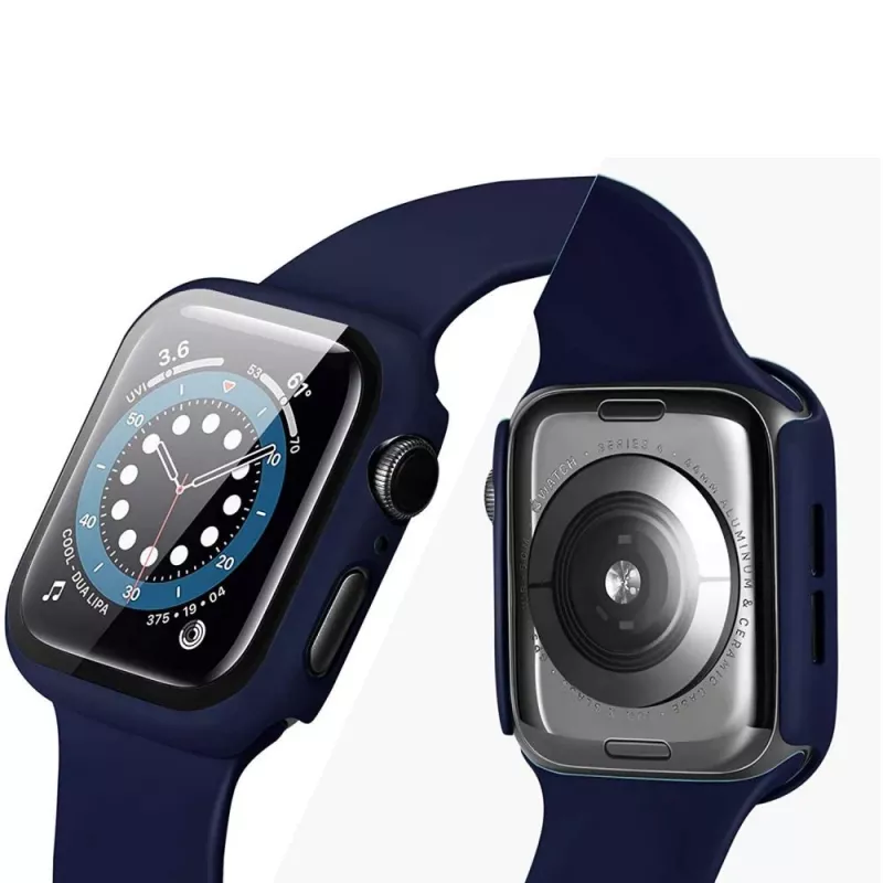Tech-Protect Defense360 custodia per Apple Watch 4/5/6/SE/1/2/3 (44mm) nero