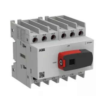 ABB OT Plus OT25G1-6BS25 A Interruttore di manovra-sezionatore, taglia G1, a 6 poli, con maniglia