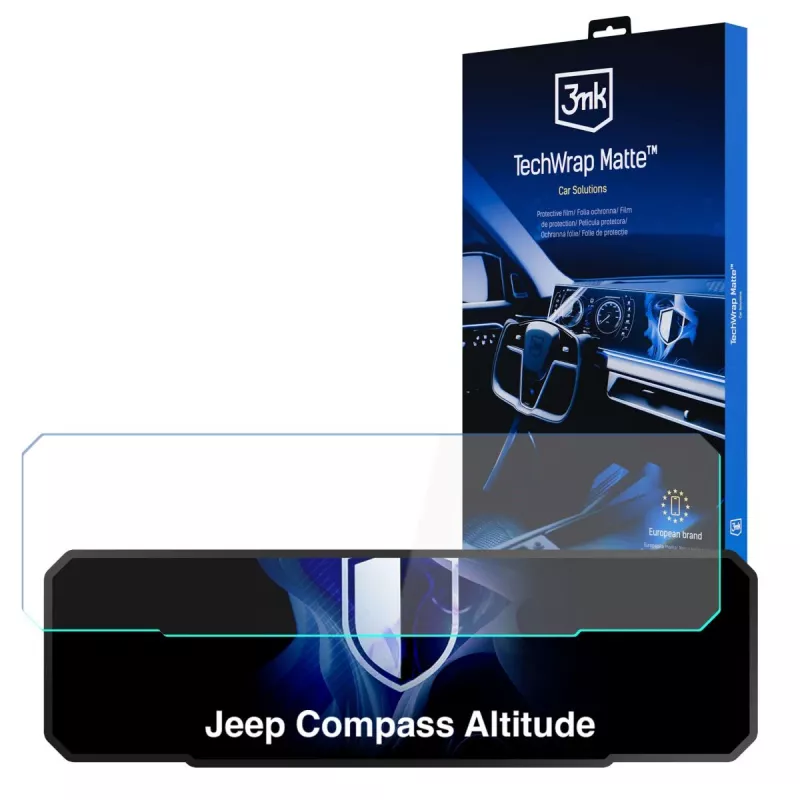 3MK PROTECTION Jeep Compass Altitude (2026 - ) - 3mk TechWrap pellicola protezione opaca Center Display