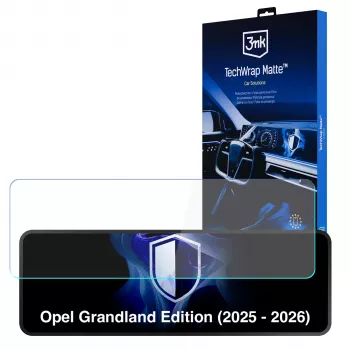 3MK PROTECTION Opel Grandland Edition (2025-2026) 3mk TechWrap pellicola protezione display opaca per il Center Display