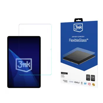 3MK PROTECTION FlexibleGlass pellicola protezione display per Honor Pad 20 12.1 / tablet fino a 13 pollici - vetro ibrido, 7H, oleofobica, copertura completa, installazione semplice