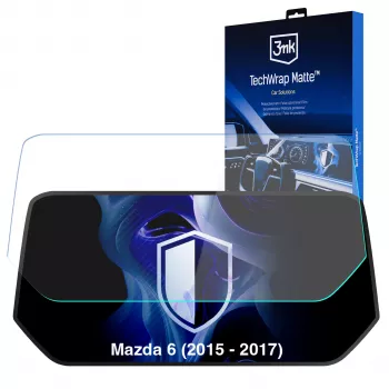3MK PROTECTION Mazda 6 (2015-2017) - 3mk TechWrap protezione display opaca per la consolle centrale