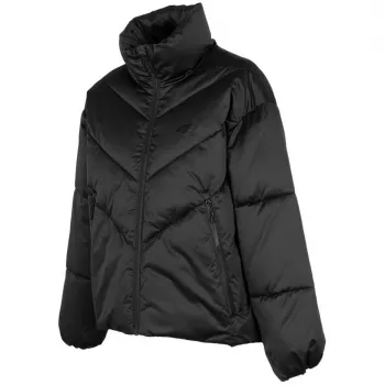 4F giacca trapuntata donna H4Z22 KUDP019 nero intenso