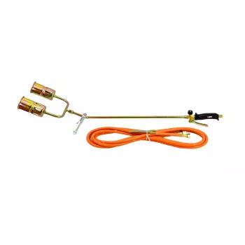 AWTOOLS AW13855 cannello a gas – accensione piezoelettrica cannello per saldatura e brasatura a butano, 1300°C, EN417