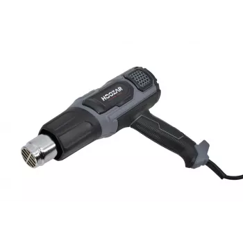 HOOZAR pistola ad aria calda 2000W con temperatura regolabile, display LCD, 4 ugelli e valigetta