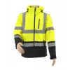 AWTOOLS giacca softshell T3 ad alta visibilità, riflettente, nero, taglia S