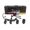 AWTOOLS saldatrice a manicotto 1200W per tubi PVC PP PE PB PPR, 16-32mm, 4 coppie di ugelli, termostato regolabile, corpo in metallo
