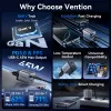 VENTION caricabatterie da parete GaN 90W dual USB-C (45W+45W) - nero