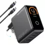 Vention caricabatterie GaN 140W con 1x USB-A, 3x USB-C e cavo USB-C su USB-C 1m