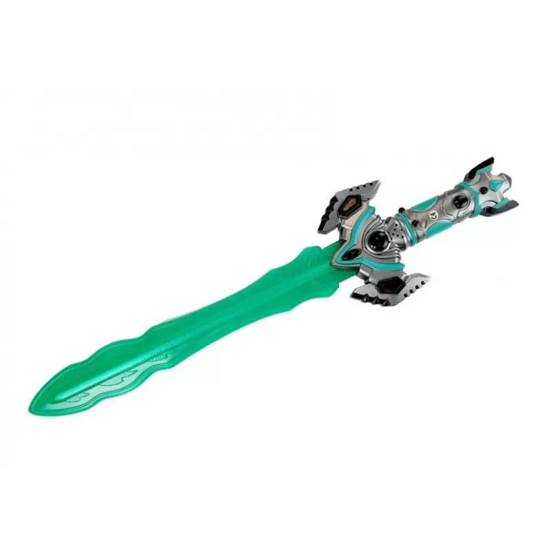 LEAN TOYS Space Knight set di role play con spada laser, maschera e manette