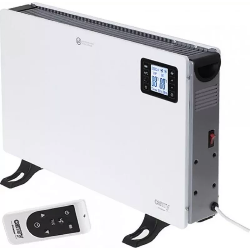 Adler CAMRY CR 7739 termoconvettore 2000W termostato digitale, timer 24h, telecomando, montaggio a parete