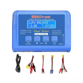 NO NAME B6AC+ 80W E6360 caricabatterie con balancer