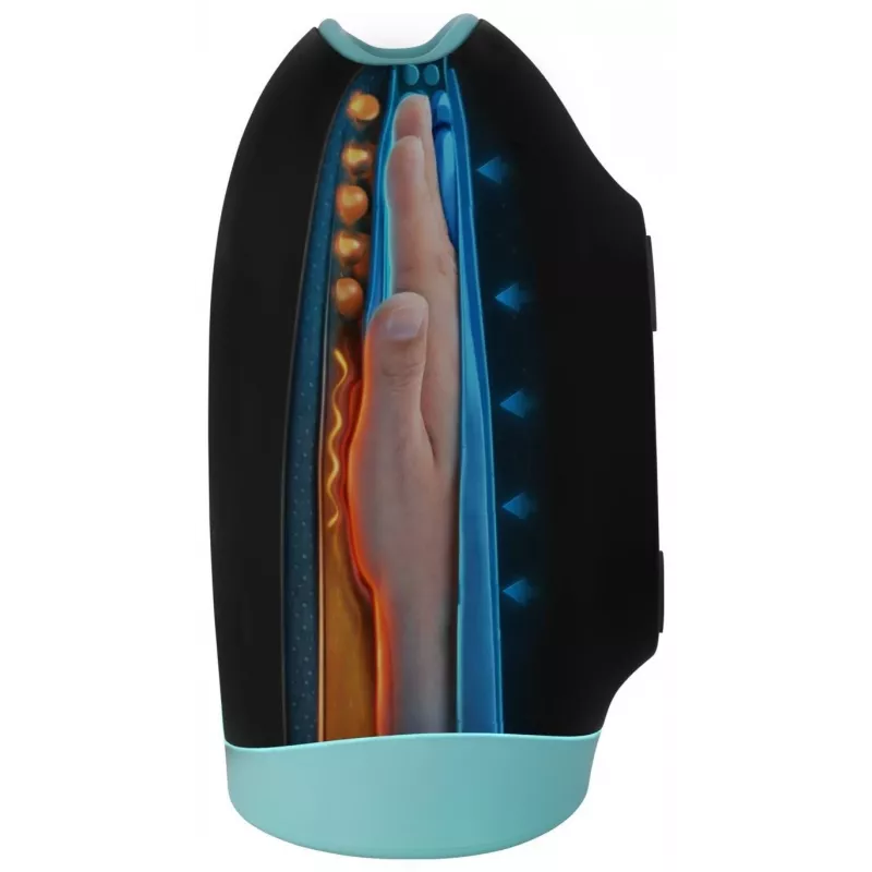 MEDIVON Hand Max massaggiatore per mani e polsi con calore, nero