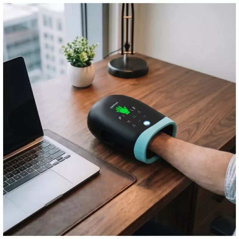 MEDIVON Hand Max massaggiatore per mani e polsi con calore, nero