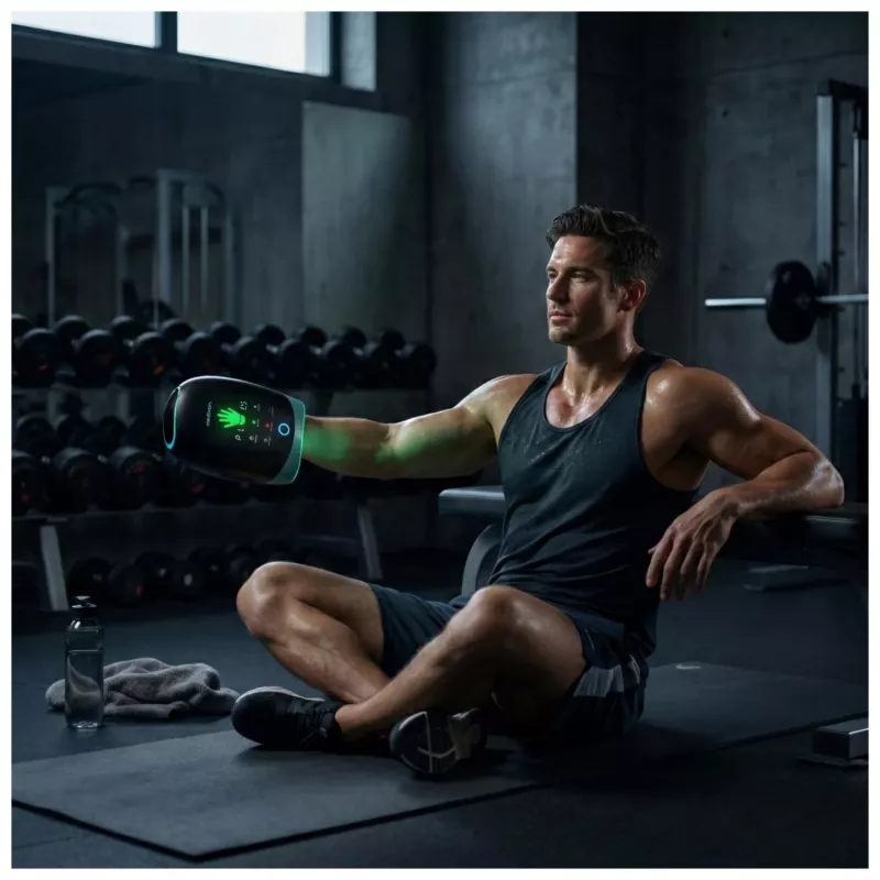 MEDIVON Hand Max massaggiatore per mani e polsi con calore, nero