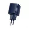 Crong NEO caricabatterie da parete GaN 40W USB-C PD 3.2 con AVS - blu navy