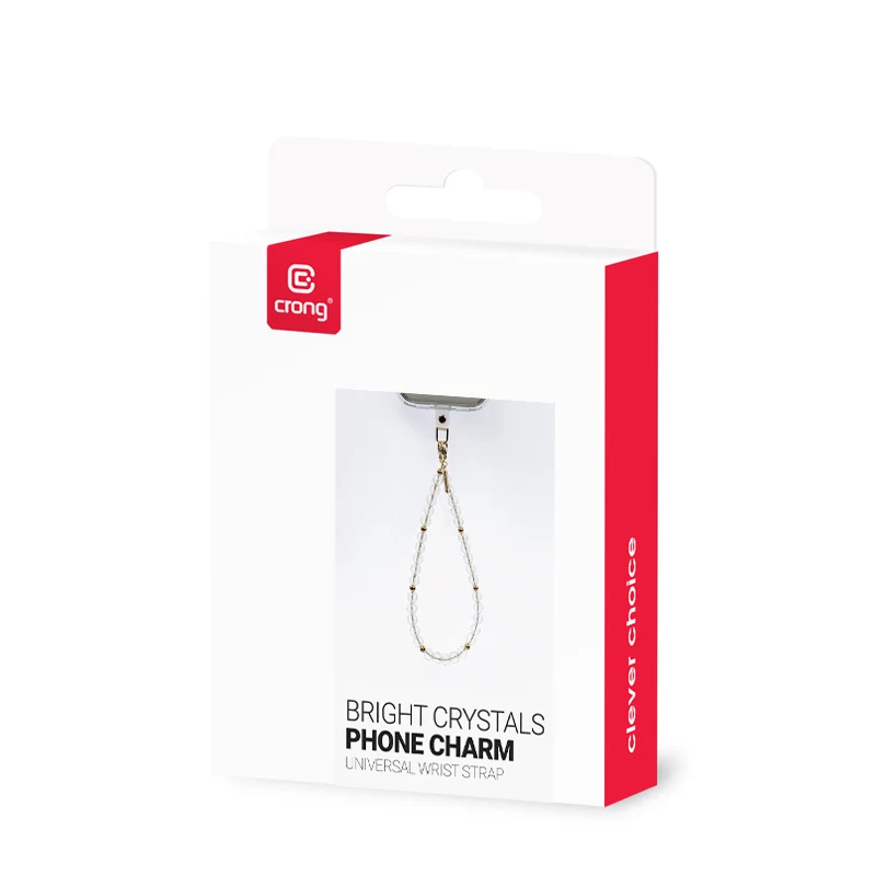 Crong Phone Charm - cinturino con cristalli luminosi