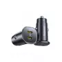 Baseus GoTrip 2x USB-C 30W Caricabatterie per auto, 12-24 V, nero