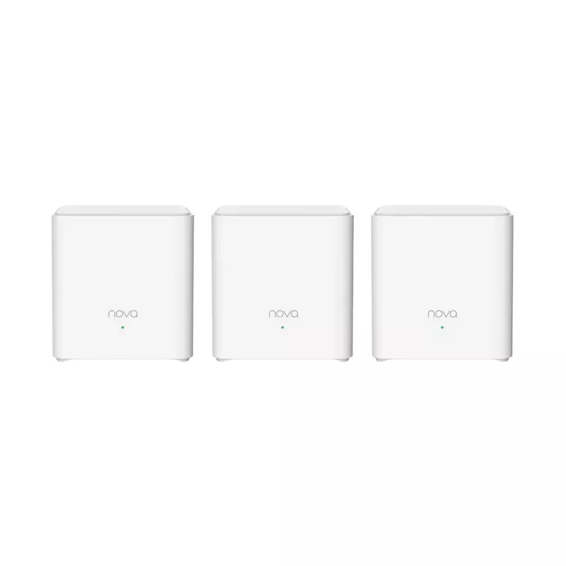 Tenda MX3 AX1500 Sistema Mesh Wi-Fi 6, confezione da 3, bianco