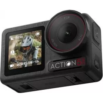 DJI Osmo Action 5 Pro Essential Combo action camera 4K nera