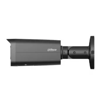 DAHUA IPC-HFW5559T-ASE-IL-0280B-BLACK Telecamera di rete bullet da esterno 5MP con IA, IR 60m, IP67, IK10, PoE