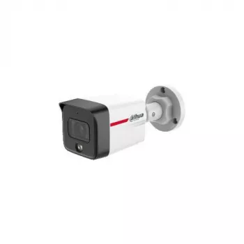 DAHUA IPC-HFW1439TC1-A-LED-0280B-PRO Telecamera IP bullet 4MP Full-Colour con microfono integrato, focale fissa 2,8mm, visione notturna a luce bianca 30m, IP67, PoE