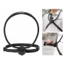 SUNNYLIFE supporto flessibile per collo per DJI Osmo Pocket 3/4, action cam POV, nero