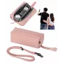 SUNNYLIFE organizer custodia rigida per DJI Osmo Pocket 3, Insta360 X5 & Go 3s - rosa