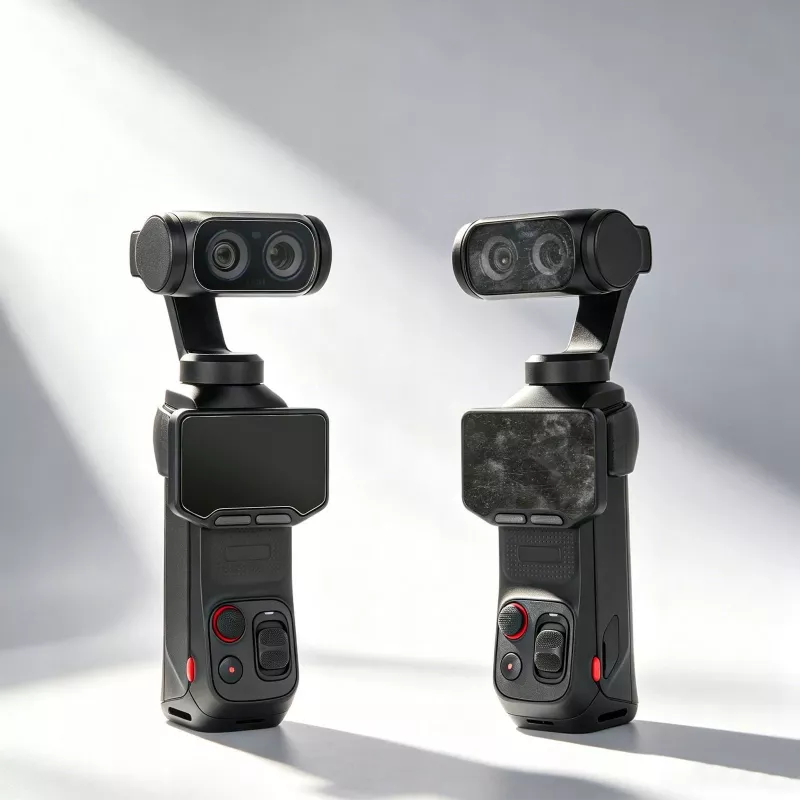SUNNYLIFE 2x vetro protettivo 9H per display LCD e lente per Insta360 Luna Ultra / LU-BHM248-2