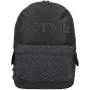 4F Zaino M175 nero 20L zaino per laptop per scuola, pendolarismo e viaggi