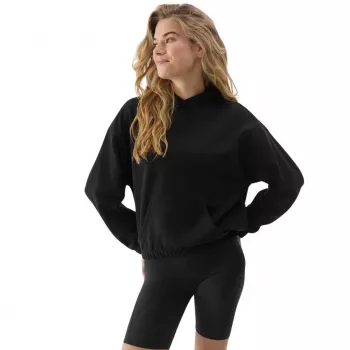 Felpa donna 4F F1057 nero profondo taglia L