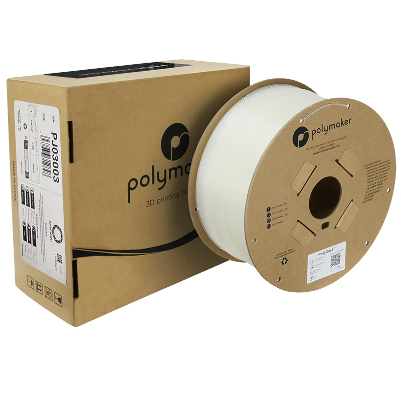 Polymaker PolyCast PVB Filamento per stampante 3D, 1,75 mm, 3 kg, Natural