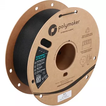 Polymaker HT-PLA-GF 1,75 mm nero 1 kg filamento PLA rinforzato con fibra di vetro
