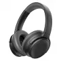 Soundpeats Space Pro Cuffie wireless over-ear con ANC ibrido, LDAC, batteria 61h - nero