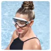 Bestway 21194 occhialini da nuoto regolabili nero e bianco