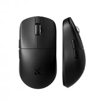 Mchose HW-L7-15KH mouse da gaming tri-mode ultraleggero in magnesio, PixArt PAW3395 26K DPI, 4000Hz, 49g, nero