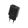 Beline caricabatterie da parete GaN 30W USB-C PD + USB-A QC nero (solo alimentatore)