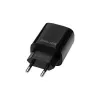 Beline caricabatterie da parete GaN 30W USB-C PD + USB-A QC nero (solo alimentatore)