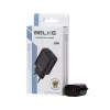 Beline caricabatterie da parete GaN 30W USB-C PD + USB-A QC nero (solo alimentatore)