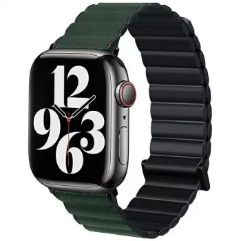 Cinturino Beline Magnetic Pro per Apple Watch 38/40/41mm nero/verde