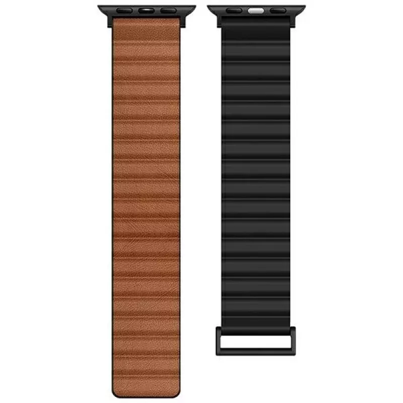 Cinturino Beline Magnetic Pro per Apple Watch 38/40/41mm nero/marrone