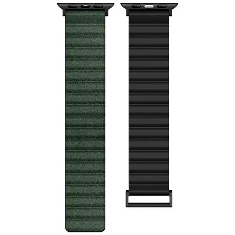 Cinturino Beline Magnetic Pro per Apple Watch 42/44/45/49mm nero/verde