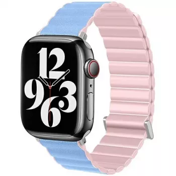 Cinturino Beline Magnetic Pro per Apple Watch 42/44/45/49mm rosa/Sierra Blue