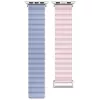 Cinturino Beline Magnetic Pro per Apple Watch 42/44/45/49mm rosa/Sierra Blue