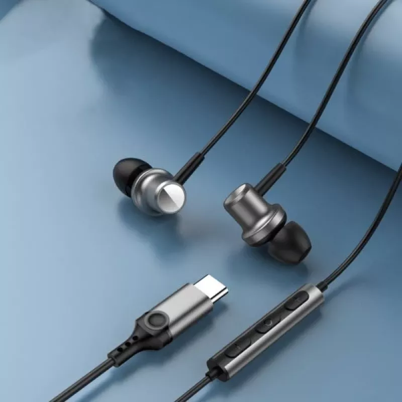 Auricolari in-ear Beline USB-C SK193 nero